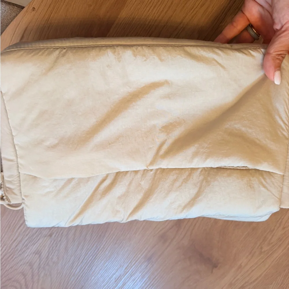 Calpak Convertible Stroller Caddy Crossbody in Oatmeal